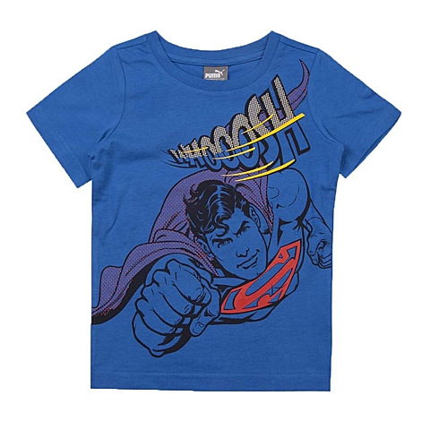 PUMA彪马新款男童基础系列Superman短袖T恤83675230