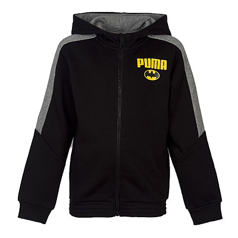 PUMA彪马男童基础系列Batman Hooded Sweat Jacket针织外套83967301