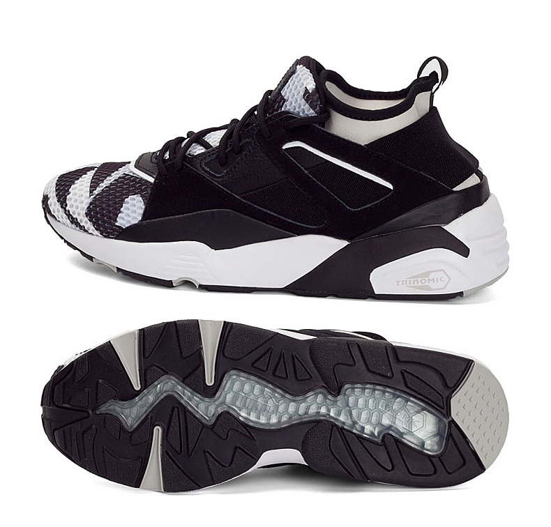 彪马363189黑色-黑灰-浅灰】PUMA彪马新款中性B.O.G Sock Graphic