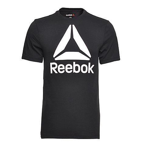 REEBOK锐步男子STACKED LOGO CREW圆领短TBK5297