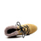 SENDA/森达 及踝靴冬季新款驼色绒牛皮女低靴GX710DD2