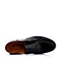 SENDA/森达夏季专柜同款男士黑色牛皮男皮鞋1BC17BS4