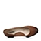 Senda/森达春季专柜同款棕色牛皮浅口女单鞋A3M01AQ5