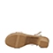 Senda/森达夏季专柜同款金色羊皮女凉鞋E3G03BL5 专柜1