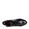 Senda/森达冬季专柜同款黑色牛皮女靴3PP18DD5