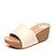 Senda/森达夏季专柜同款时尚休闲女拖鞋E3T06BT5