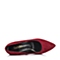 Senda/森达秋季专柜同款红羊绒皮浅口女单鞋K3E01CQ5