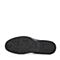 Senda/森达冬季专柜同款黑色打蜡牛皮男皮靴（绒里）HB143DD5