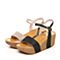 Senda/森达夏季专柜同款时尚休闲女凉鞋E3T08BL5