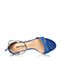 Senda/森达夏季专柜同款时尚优雅气质绒面细跟女高跟凉鞋3HP12BL5