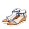 Senda/森达夏季专柜同款时尚休闲女凉鞋3SD23BL5
