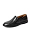 Senda/森达夏季专柜同款黑色软面牛皮男单鞋IP101BM6 专柜1