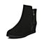 Senda/森达冬季专柜同款时尚甜美舒适休闲女短靴3PG30DD6