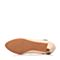 Senda/森达春季专柜同款米色软羊皮女单鞋A4E01AQ6
