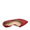 Senda/森达春季专柜同款红纱布女单凉鞋B3W02AK6