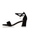 Senda/森达夏季专柜同款时尚舒适甜美粗跟女高跟凉鞋G3D02BL7