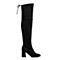 Senda/森达冬季专柜同款性感气质女长筒靴粗高跟VDE80DC7