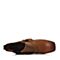 Senda/森达冬季专柜同款气质女皮短靴方头粗跟VBL45DD7