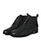 Senda/森达冬季专柜同款时尚舒适系带女短靴中跟VCT40DD7