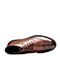 Senda/森达冬季新款专柜同款英伦舒适男低靴雕花V5R50DD7