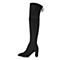 Senda/森达冬季专柜同款时尚女长筒靴过膝靴3GM05DC7