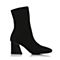 Senda/森达冬季新款专柜同款甜美女短靴袜靴3GR10DD7