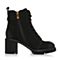 Senda/森达冬季专柜同款时尚潮流女短靴马丁靴3FH10DD7