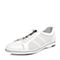 Senda/森达夏季新款专柜同款韩版休闲男板鞋小白鞋V8O02BA8