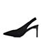 Senda/森达夏季新款专柜同款羊绒皮气质女高跟凉鞋4DF01BH8