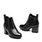 Senda/森达冬季新款专柜同款时尚气质女切尔西短靴VPQ40DD8