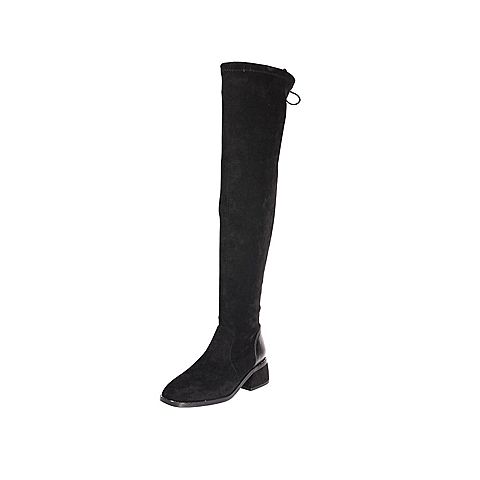 Senda/森达冬季新款专柜同款时尚性感女长筒过膝靴4GD01DC8