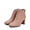 Senda/森达冬季新款专柜同款欧美街头休闲女短靴4GL01DD8