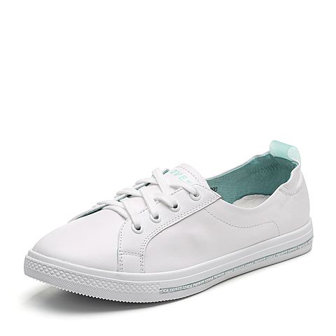 森达春季新款专柜同款韩版休闲女小白鞋板鞋VRB22AM9