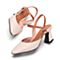 森达夏季新款专柜同款性感气质高粗跟女凉鞋4JQ01BH9