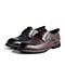 森达2021春季新款商场同款通勤青年正装商务男皮鞋1QP15AM1