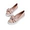 森达2021春季新款商场同款甜美蝴蝶结学院风女单鞋VZUB2AM1