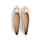 森达2021秋季新款商场同款珍珠尖头气质平底女单鞋3WE01CQ1