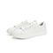 森达2021秋季新款时尚小白人休闲平跟女小白鞋板鞋VF6B9CM1