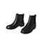 森达2021冬季新款商场同款时尚潮流ins潮休闲女切尔西靴4AK01DD1