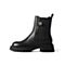 森达2021冬季新款商场同款气质欧美时尚中筒女切尔西靴4AX01DZ1