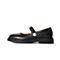 森达2021秋季新款商场同款简约玛丽珍舒适平跟女单鞋3EW01CQ1