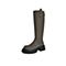 森达2021冬季新款时尚显瘦休闲粗跟女骑士靴长筒靴Z0821DG1