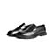 森达2022春季新款时尚简约一脚蹬舒适平底商务男皮鞋Z0936AM2