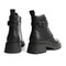 森达欧美马丁靴女2022冬季新款商场同款皮带扣粗跟短靴SFB01DD2