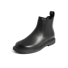 森达时尚切尔西靴女2022冬新商场同款气质舒适平底短靴SFD01DD2