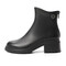 森达气质时装靴女2022冬季新款时尚潮流粗跟休闲短靴ZT639DD2
