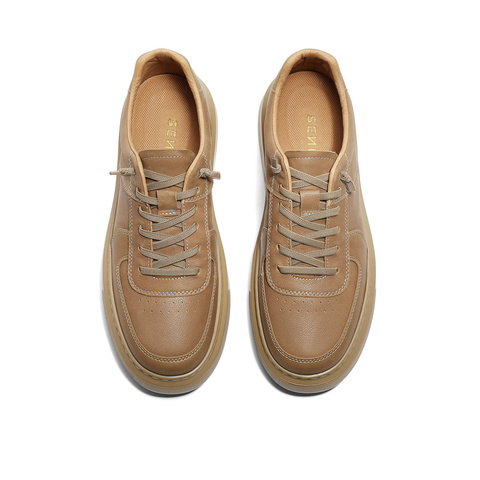 森达户外板鞋男2024春新商场同款运动风潮流休闲鞋1ME01AM4