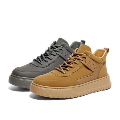 森达工装靴男子年冬商场同款运动风户外短靴1UB01DD4