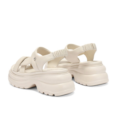 森达休闲凉鞋女款2025夏季新款商场同款运动风休闲鞋XPP02BL5