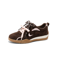 森达德训鞋女2026春季新款月牙时尚运动风休闲板鞋4NR26AM6